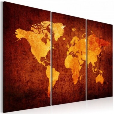 Quadro - World of Orange - 90x60