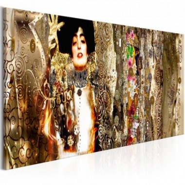 Quadro - Judith and Flowers (1 Part) Narrow - 120x40