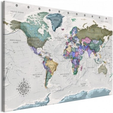 Quadro - World Destinations (1 Part) Wide - 90x60