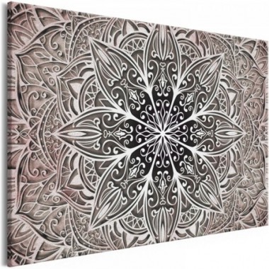 Quadro - Oriental Flowers (1 Part) Narrow Pink - 90x60