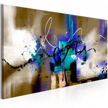 Quadro - Street Melodies (1 Part) Brown Wide - 120x60