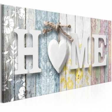 Quadro - Smell of Home (1 Part) Colourful Wide - 100x45