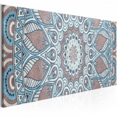 Quadro - Oriental Circle (1 Part) Narrow - 135x45