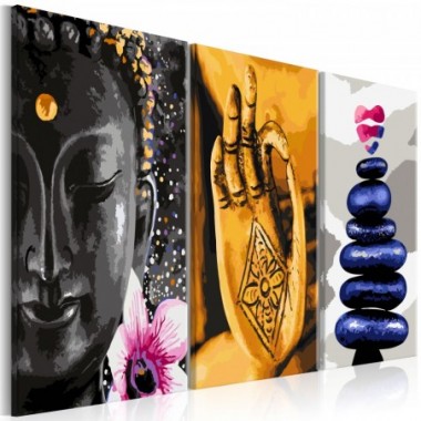 Quadro - Oriental Triptych (3 Parts) - 120x60