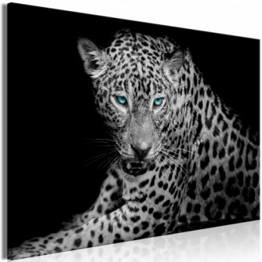 Quadro - Leopard Portrait (1 Part) Wide - 90x60