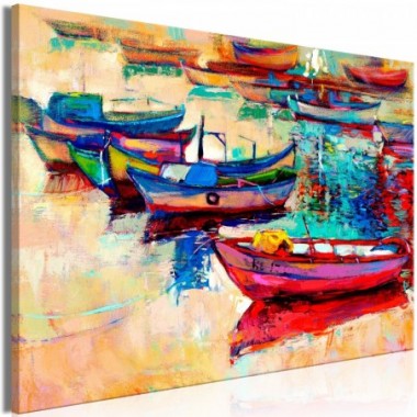 Quadro - Boats (1 Part) Wide - 120x80