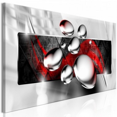 Quadro - Shiny Stones (1 Part) Narrow Red - 150x50