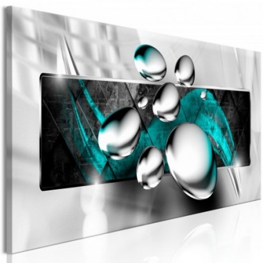 Quadro - Shiny Stones (1 Part) Narrow Turquoise -...