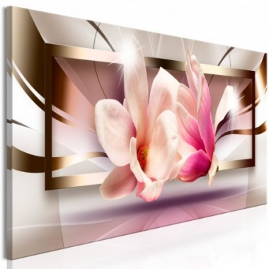 Quadro - Flowers outside the Frame (1 Part) Narrow -...