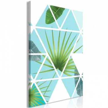 Quadro - Geometric Palm (1 Part) Vertical - 40x60