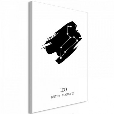 Quadro - Zodiac Signs: Leo (1 Part) Vertical - 40x60