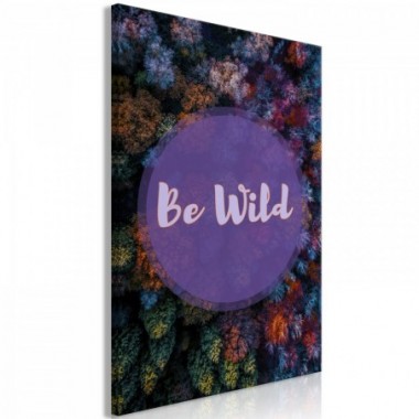 Quadro - Be Wild (1 Part) Vertical - 80x120