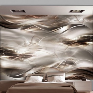 Fotomurale adesivo - Umber Waves - 98x70