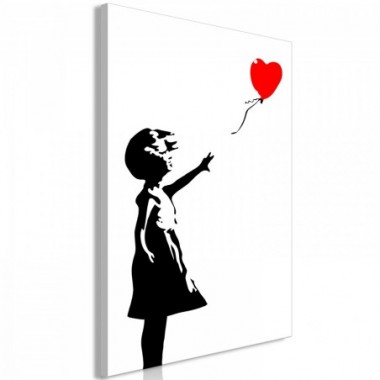 Quadro - Little Girl with a Balloon (1 Part)...