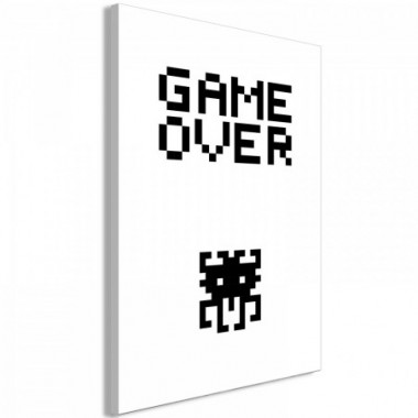 Quadro - Game Over (1 Part) Vertical - 40x60