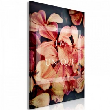 Quadro - I'm Unique (1 Part) Vertical - 60x90