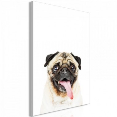 Quadro - Pug (1 Part) Vertical - 40x60