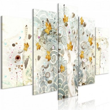 Quadro - Autumn Leaves (5 Parts) Wide - 200x100