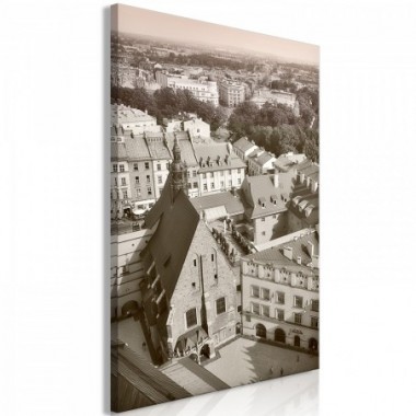 Quadro - Cracow: Old City (1 Part) Vertical - 80x120