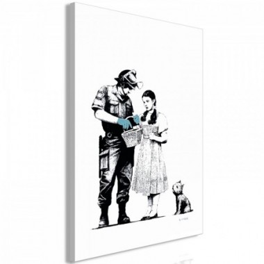 Quadro - Dorothy and Policeman (1 Part) Vertical -...