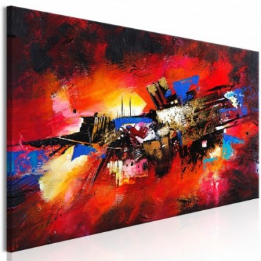 Quadro - Colours of Childhood (1 Part) Narrow - 135x45