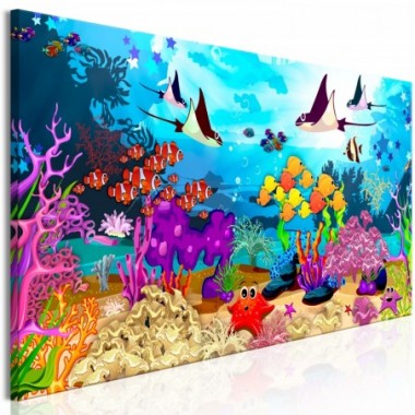 Quadro - Underwater Fun (1 Part) Narrow - 135x45