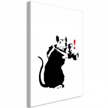 Quadro - Rat Photographer (1 Part) Vertical - 60x90