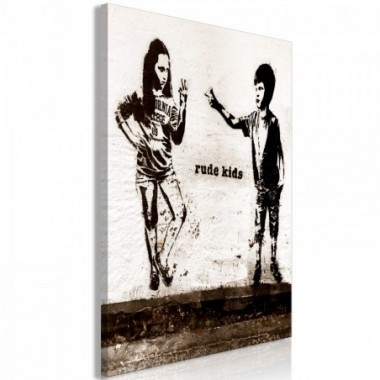 Quadro - Rude Kids (1 Part) Vertical - 40x60