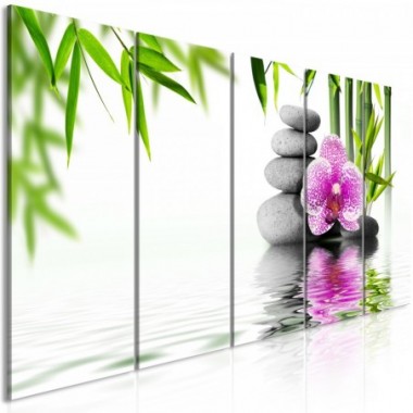 Quadro - Water Garden (5 Parts) Narrow - 200x80