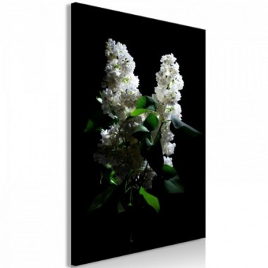 Quadro - Lilacs at Night (1 Part) Vertical - 80x120
