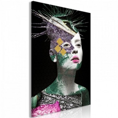 Quadro - Colourful Portrait (1 Part) Vertical - 60x90