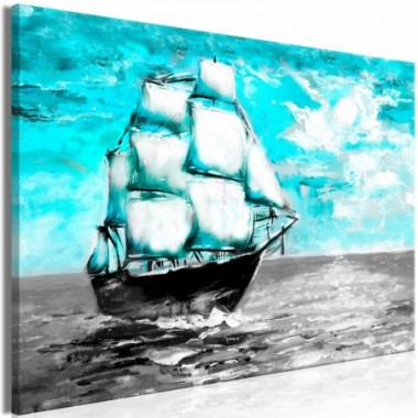 Quadro - Spring Cruise (1 Part) Wide Blue - 90x60