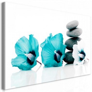 Quadro - Calm Mallow (1 Part) Turquoise - 120x60