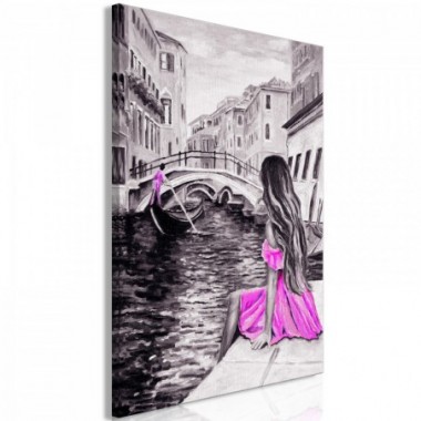 Quadro - Far Dreams (1 Part) Vertical Pink - 60x90