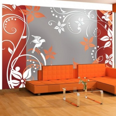 Fotomurale - Fantasia floreale II - 350x245