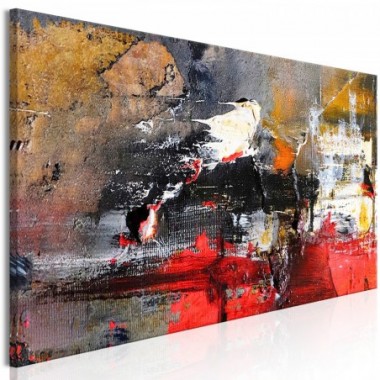 Quadro - Fiery Rush (1 Part) Narrow - 120x40