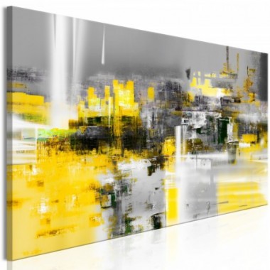 Quadro - Yellow Andromeda (1 Part) Narrow - 120x40