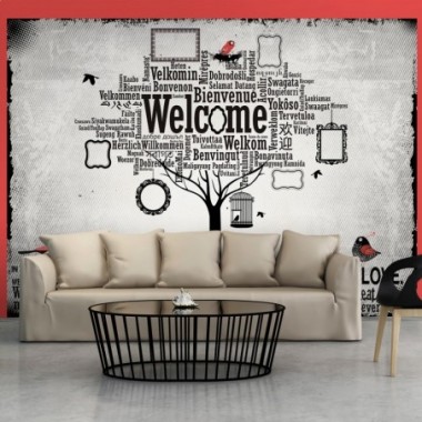 Fotomurale - In this house - 350x245