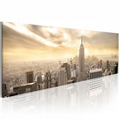 Quadro - New York City among the clouds - 135x45