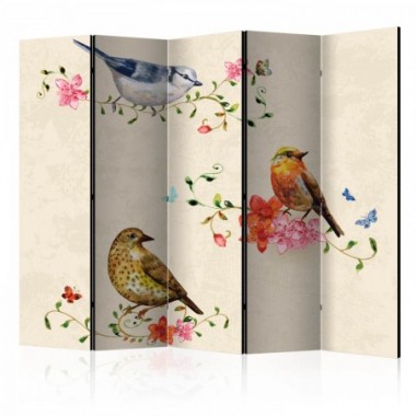 Paravento - Bird Song II [Room Dividers] - 225x172