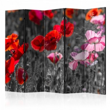 Paravento - Red Poppies II [Room Dividers] - 225x172