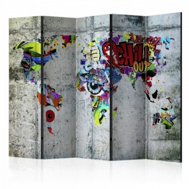 Paravento - Graffiti World [Room Dividers] - 225x172
