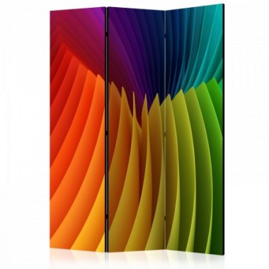 Paravento - Rainbow Wave [Room Dividers] - 135x172