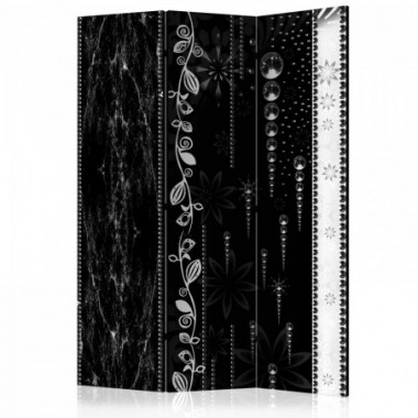 Paravento - Black Elegance [Room Dividers] - 135x172