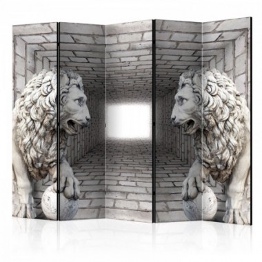 Paravento - Stone Lions II [Room Dividers] - 225x172