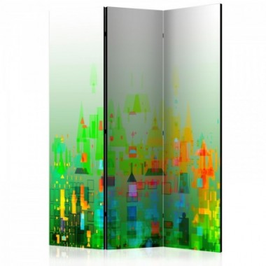 Paravento - Abstract City [Room Dividers] - 135x172
