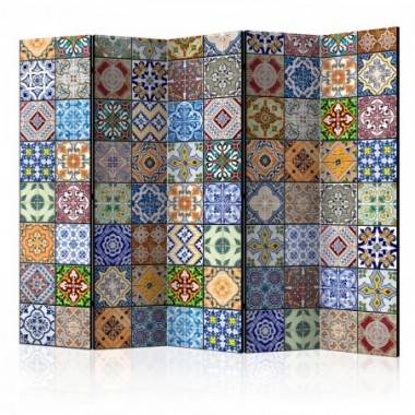 Paravento - Colorful Mosaic II [Room Dividers] -...