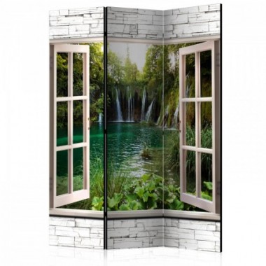 Paravento - Green Treasure [Room Dividers] - 135x172