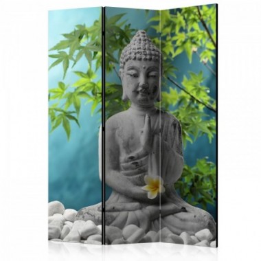 Paravento - Meditating Buddha [Room Dividers] - 135x172