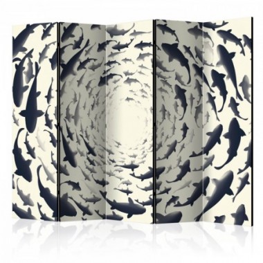 Paravento - Fish Swirl II [Room Dividers] - 225x172